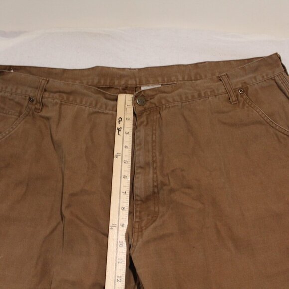 Keys Men Brown Carpentar Pants Workwear Size 46X32 - Picture 4 of 9